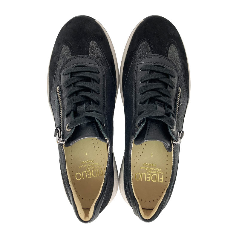 Women's Sneaker, Black, Fidelio