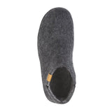 Green Comfort hjemmesko i uldfilt - Grå - Seniorshop