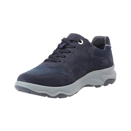 Sporty Men's Sneaker, Blue, Waldläufer