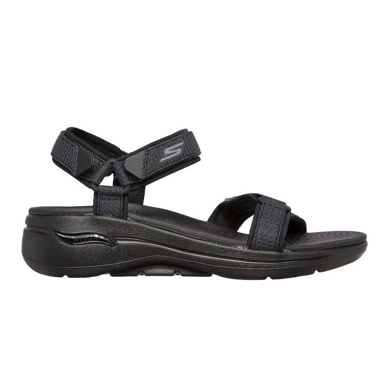 Skechers damesandal - Sort