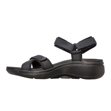 Skechers damesandal - Sort