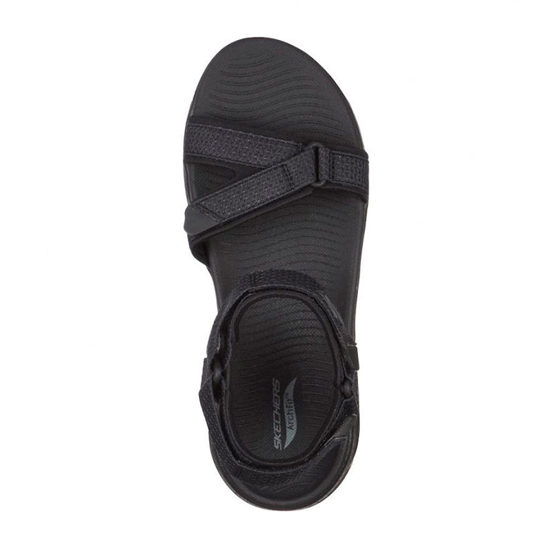 Skechers damesandal - Sort