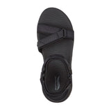 Skechers damesandal - Sort