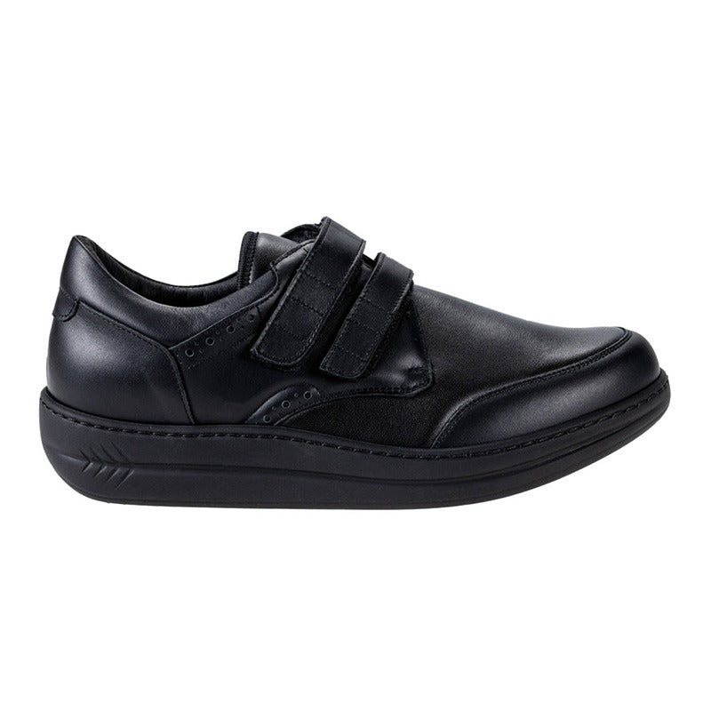Orthopedic Comfort Shoe, Black, Extro Style