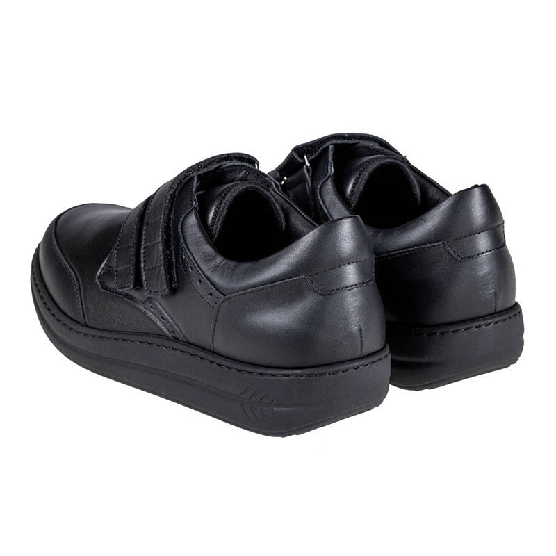 Orthopedic Comfort Shoe, Black, Extro Style
