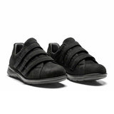 Women's shoe, Black nubuck, New Feet