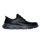 Stylish Slip-In Men's Shoe, Black, Skechers