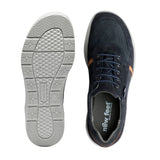 Herrenschuh, Blau/Braun, New Feet