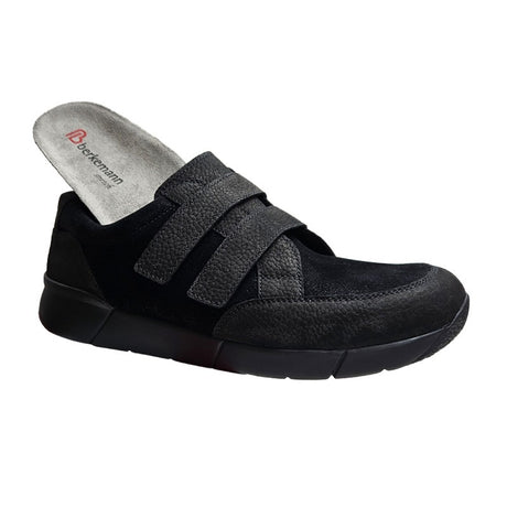Men's Shoes with Velcro, Black, Berkemann