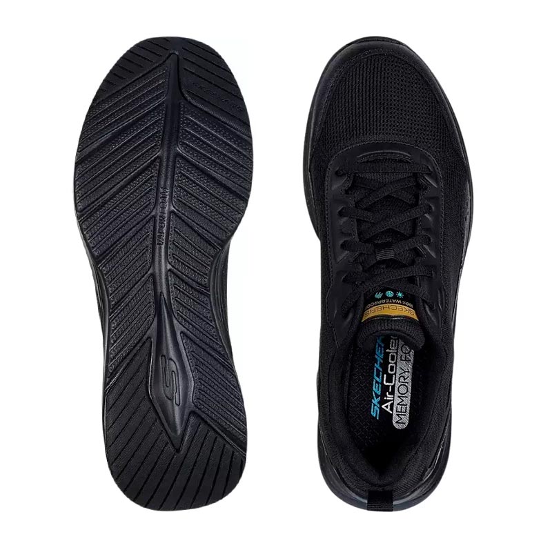 Waterproof Men's Sneaker, Black, Skechers