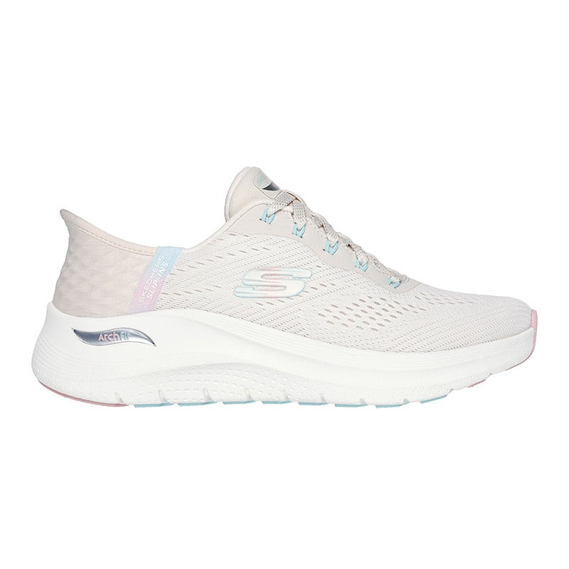 Slip-in Women's Sneaker, White, Skechers