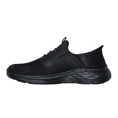 Light slip-in men's shoe, Black, Skechers