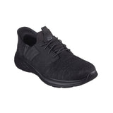 Light slip-in men's shoe, Black, Skechers