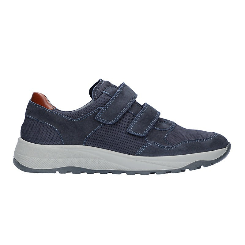 Men's Sneaker, Dusty Blue, Waldläufer