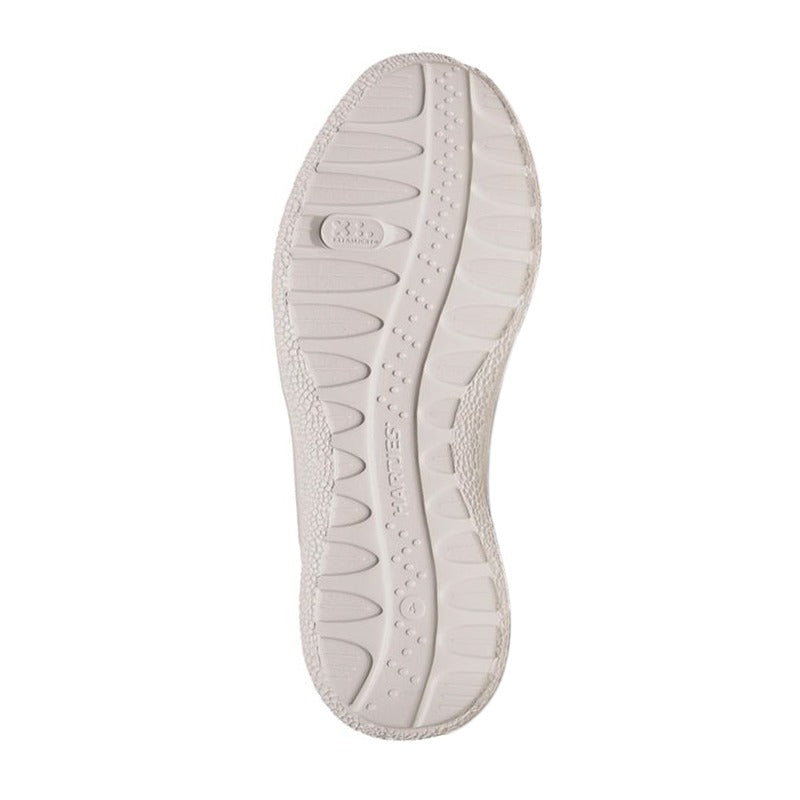 Women's Sneaker, White/Silver, Hartjes