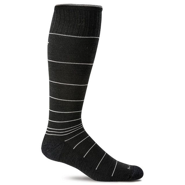 Sockwell Circulator, Striped Compression Sock, Men