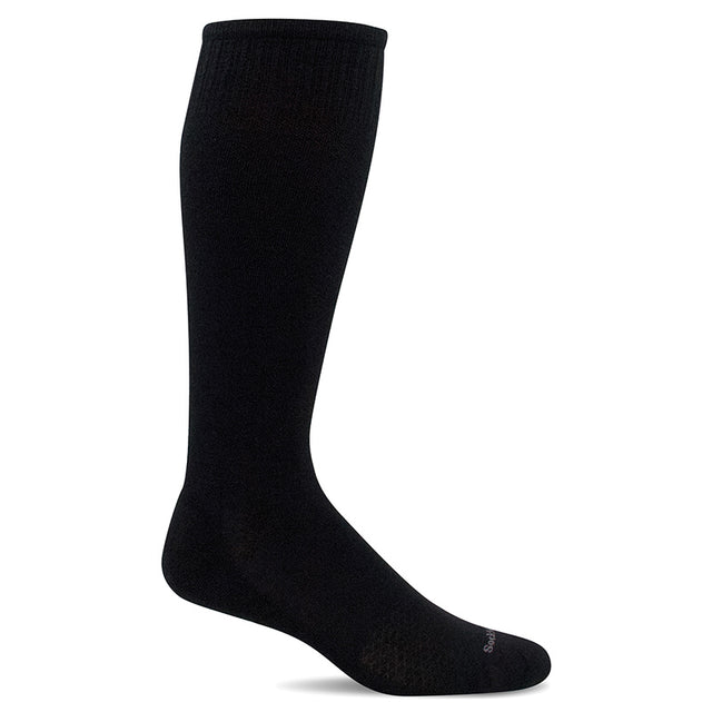 Sockwell Featherweight, Black compression sock, Men