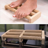 Fußmassagerolle aus Holz