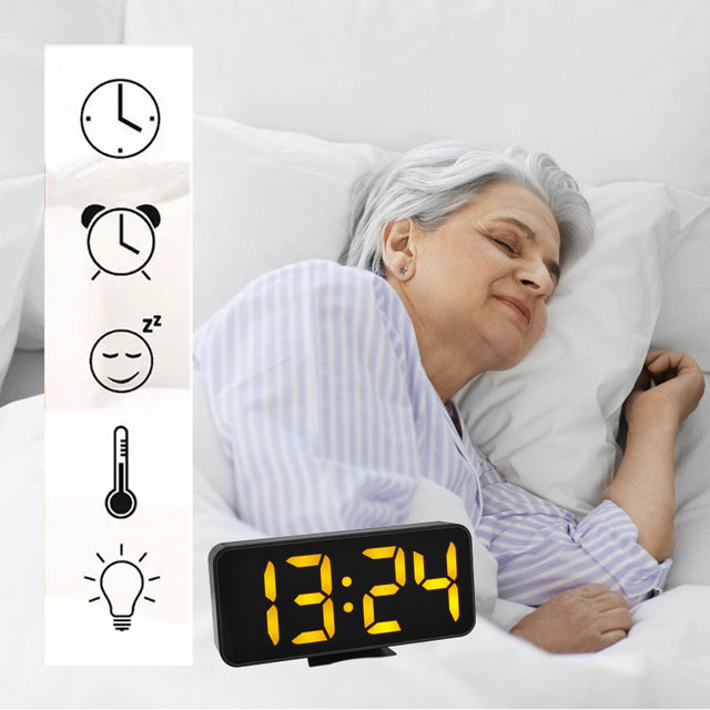 Alarm Clock with Large Numbers