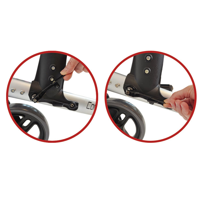 Rollator, Compact and Foldable