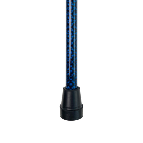 Cane, adjustable height, Black/Blue