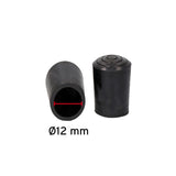 Rohrmanschette, Schwarz, Ø12 mm