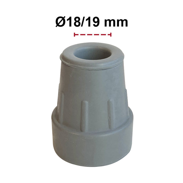 Cane Ferrule, Grey, Ø18/19 mm