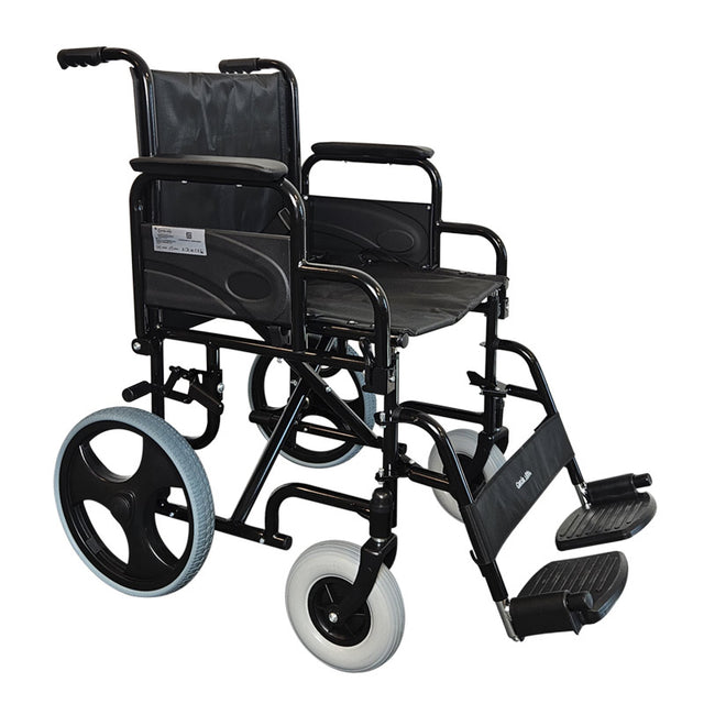 Transport wheelchair, Comfortable and foldable