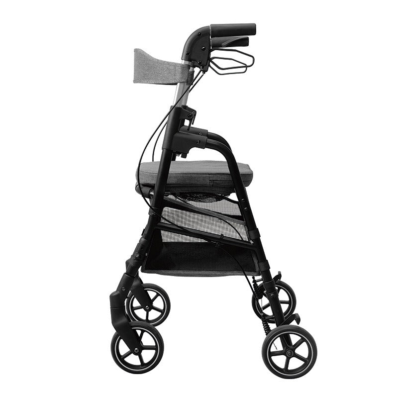 W4 rollator / shopping trolley, Green