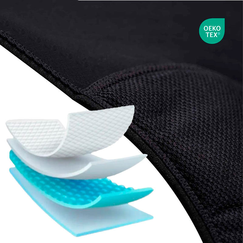 Incontinence Boxershorts, Black Microfiber