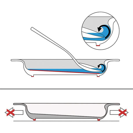 Plate with Sloped Base