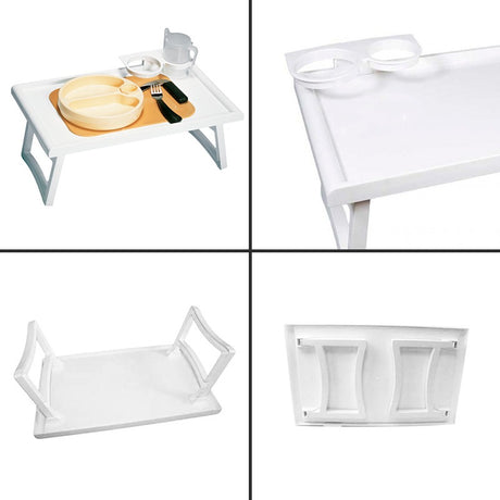 Bed Tray with Cup Holder