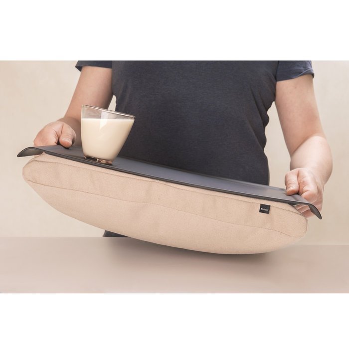 Bakke med pude 46x38 cm - Sand - Seniorshop