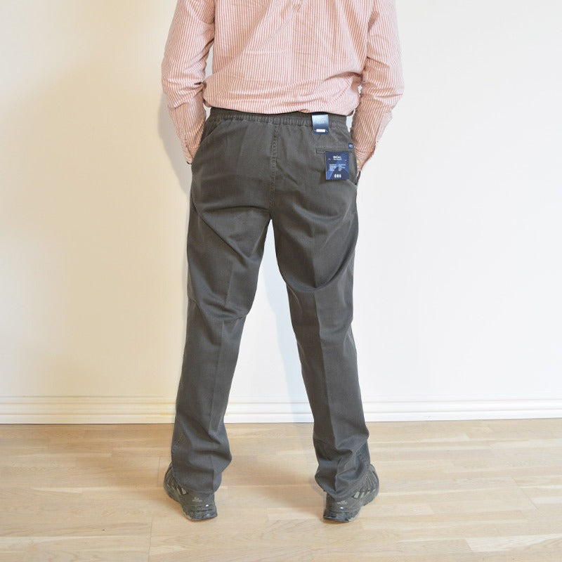 Hose mit elastischem Bund - Grau