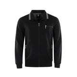 Cardigan mit Reißverschluss - Schwarz