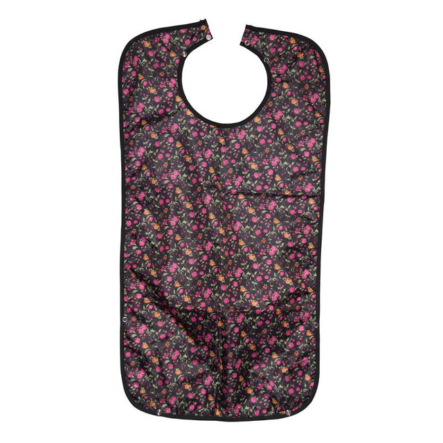 Polyester dining bib, Floral, 85x45 cm