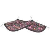 Polyester dining bib, Floral, 85x45 cm