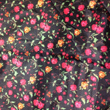 Polyester dining bib, Floral, 85x45 cm