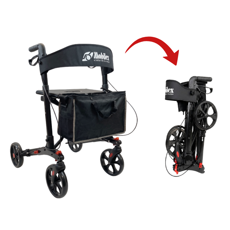 Panther Compact Rollator - Schwarz