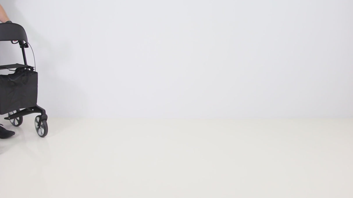 Oscar carbon rollator - Sort