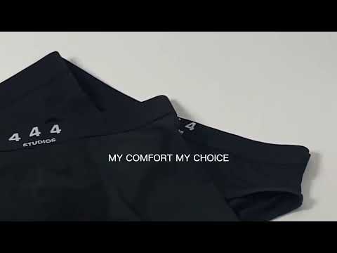 Incontinence Boxershorts, Black Microfiber